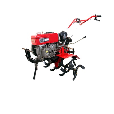 JIULIN Mini Rotary Tiller Power Tiller Small Agricultural Land Machine 9 HP Cultivator made in china