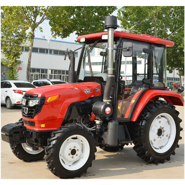 tractors TB554  4 wd 40hp 50hp 55hp 60hp 90 hp 70hp  4WD agricultural machinery equipment with front loader small tractor 40 wd