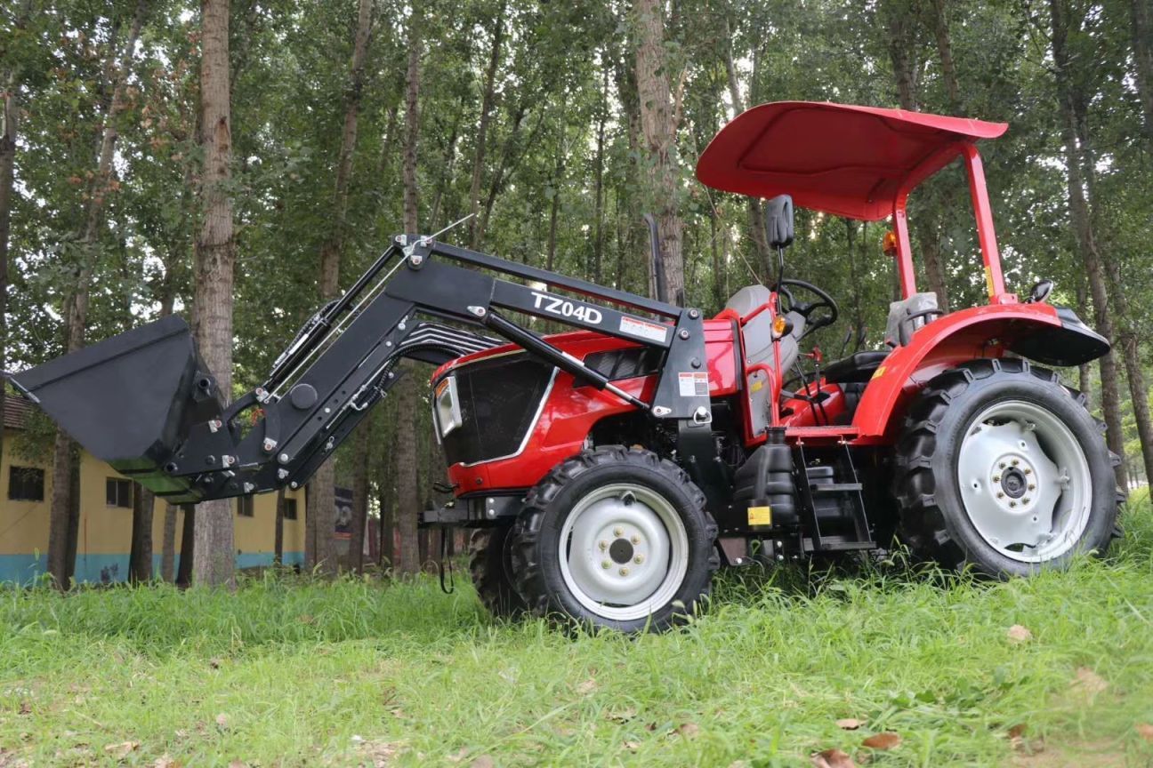 TDER 4wd 4x4 60hp 70hp Agricultural Tractor 80hp 90hp 100hp Farming Tractor Machine For Sale