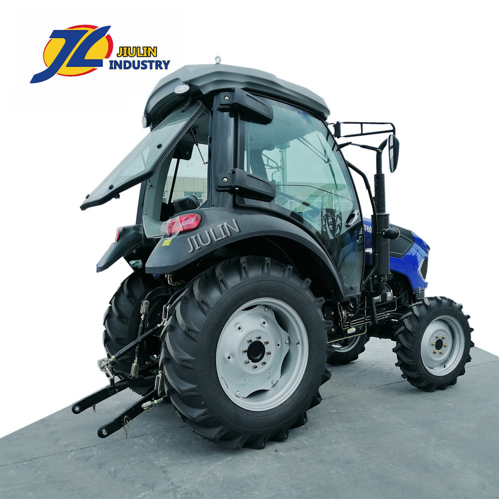 JIULIN Hot sale high grade 50hp farming tract iseki tractor Tractors with front end loader and farm implements for sale