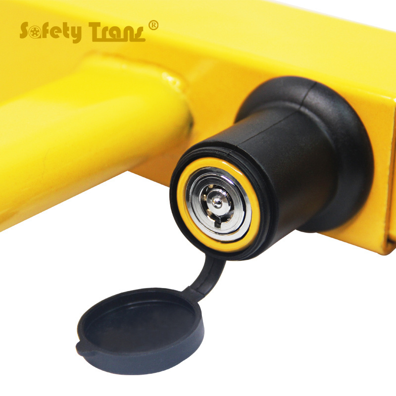 Anti-theft Adjustable Truck Wheel Chock Lock  car Trailer Wheel Locks clamp Wheel  horn Tire Lock