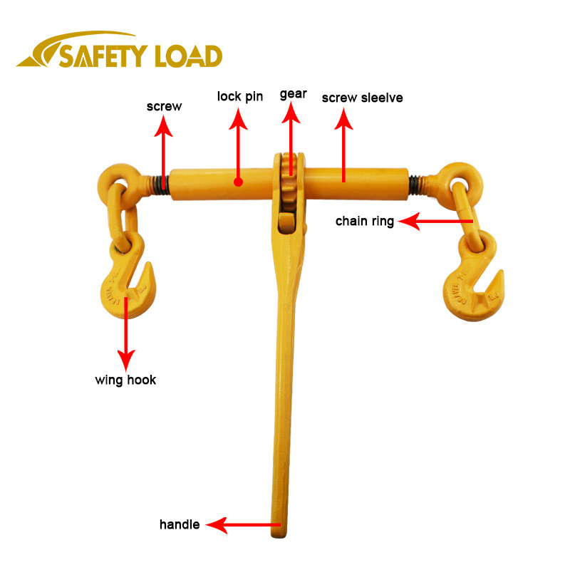 Ratchet type LOAD BINDER /spring load binder jiulong