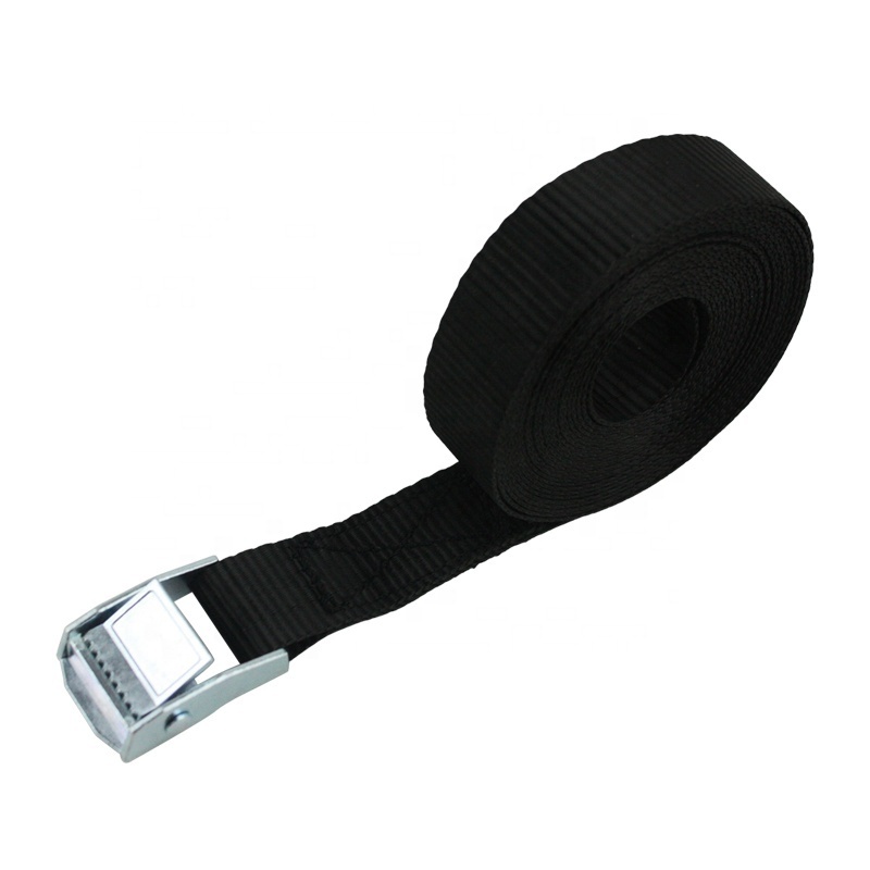 Different Size Polyester Black Cambuckle Strap