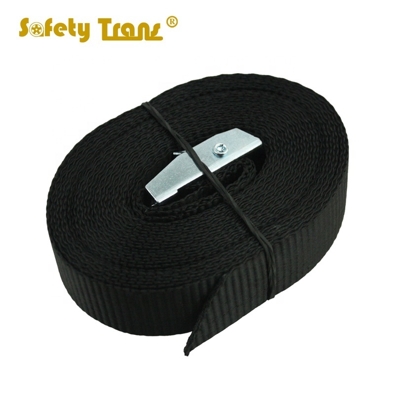 Different Size Polyester Black Cambuckle Strap