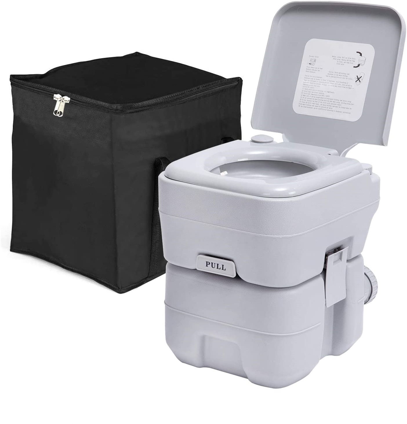 Factory 20L Portable Camping travelling hiking RV Toilet Outdoor Camper Portable Travel Toilet