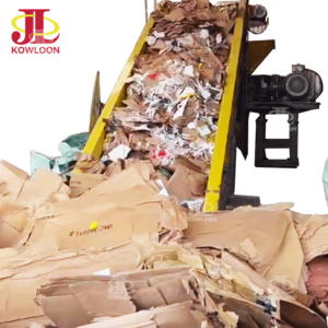 Eco-friendly Cardboard Shredder Industrial Carton Recycling Machine