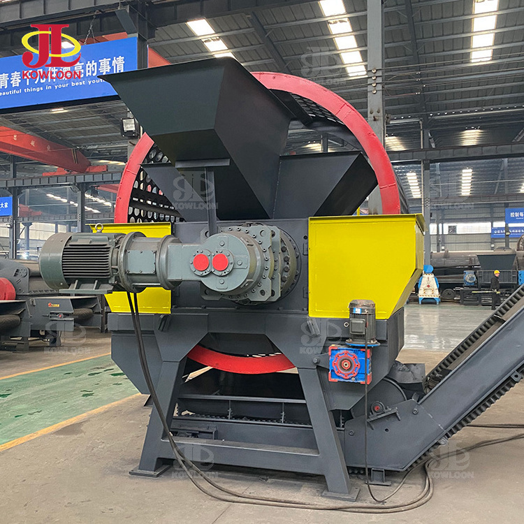 Factory Commercial Waste small Tire Tyre shredders crusher recycle shredder machine prices Used tire shredders machine