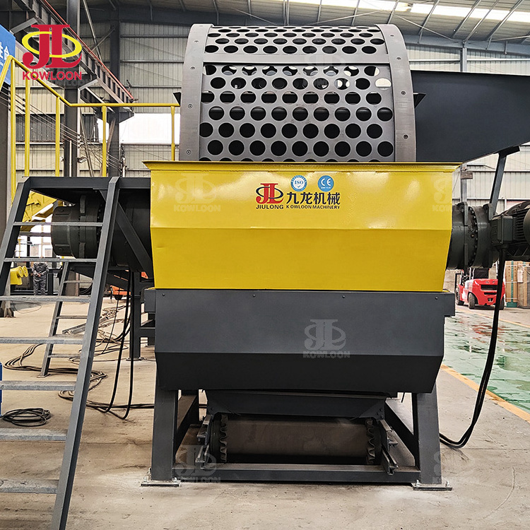 Factory Commercial Waste small Tire Tyre shredders crusher recycle shredder machine prices Used tire shredders machine