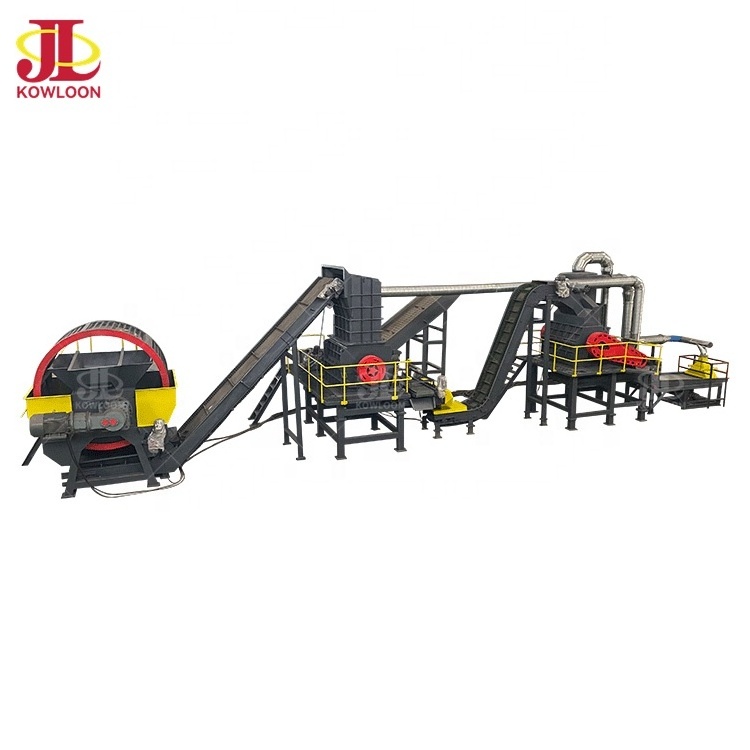 Waste Car Tire Recycling Line Truck Tyre Recycle Plant