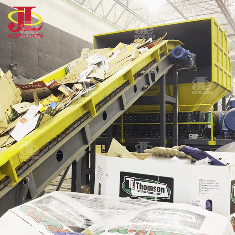 Waste Cardboard Recycle Plant OCC Paper Recycling Machine