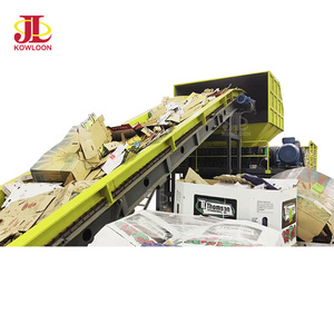 Waste Cardboard Recycle Plant OCC Paper Recycling Machine