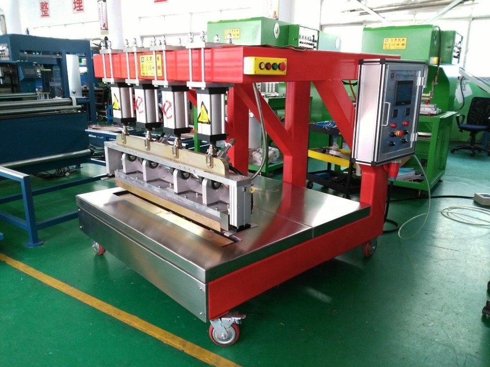 High quality PTFE welding equipment heat sealing machine with cooling bar for PTFE welding