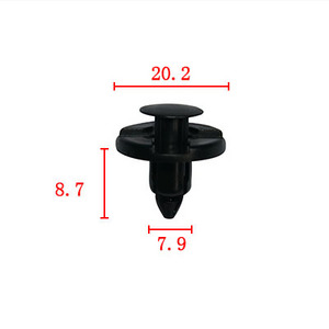 Plastic Push Type Rivet  Retainer Clips POM auto clips plastic fasteners auto body clips 10188