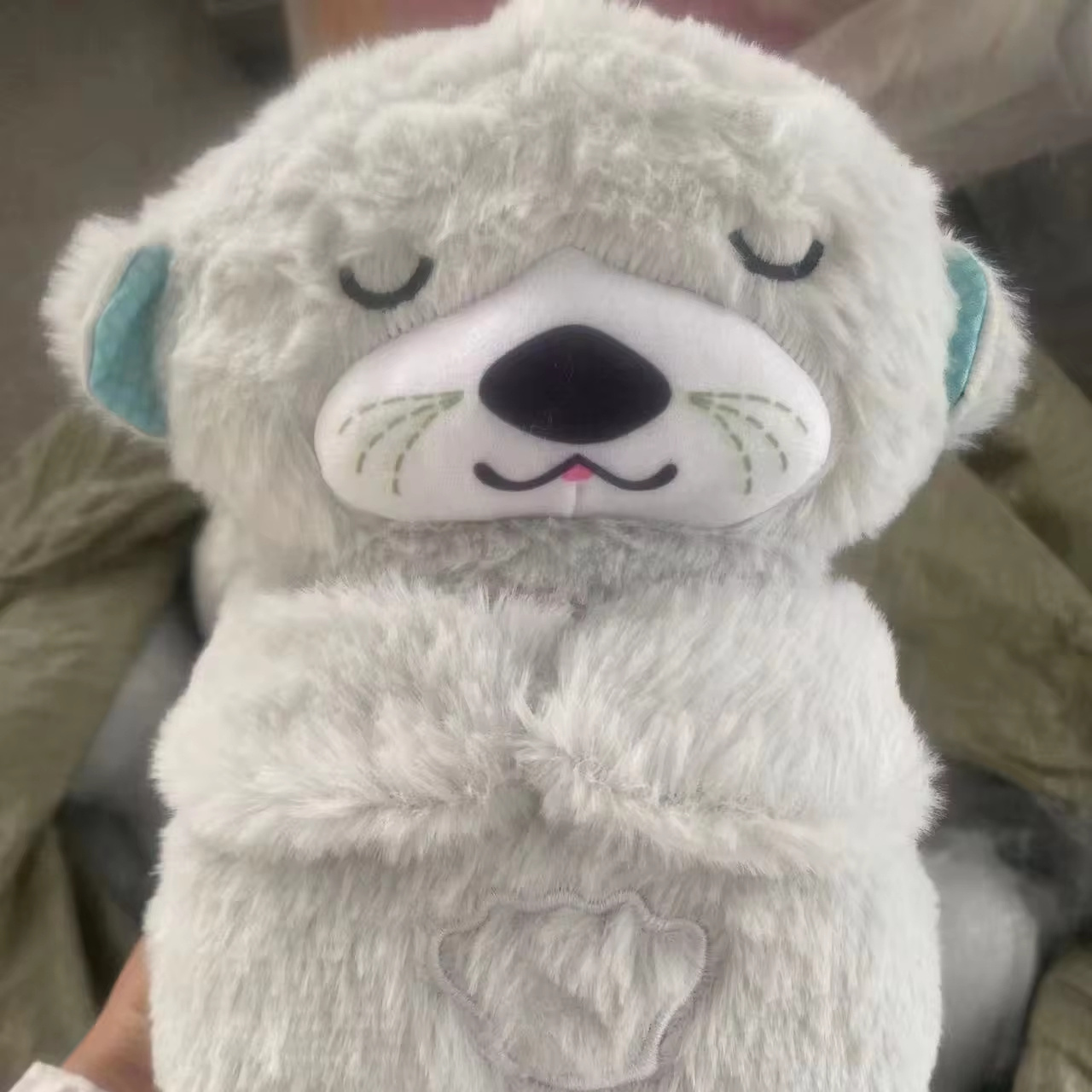 Traffic Toys To Soother And Accompany Music Dolls Soft And Soothing To Sleep With Able To Breathe Small Otters Animal Plush