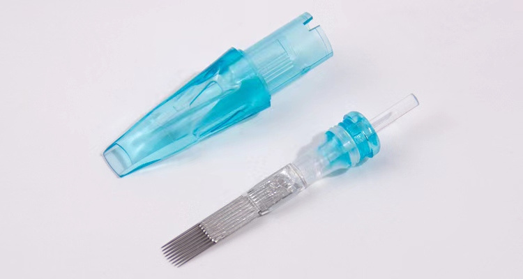 Sterilized Needle Cartridge  Membrane Tattoo Curved Magnum for Wholesale Tattoo Supplies E.O. Gas Stainless Steel