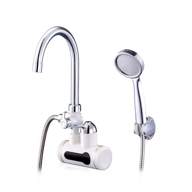 instant electric hot water tap heater shower faucet for bathroom