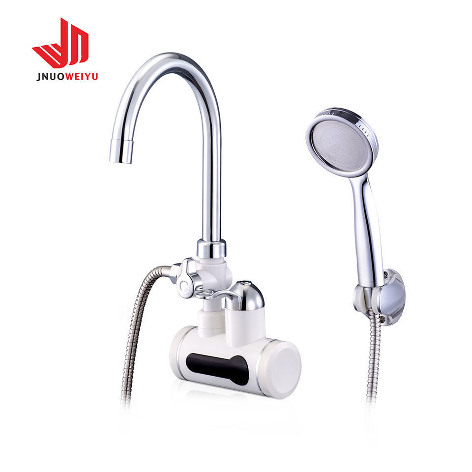 instant electric hot water tap heater shower faucet for bathroom