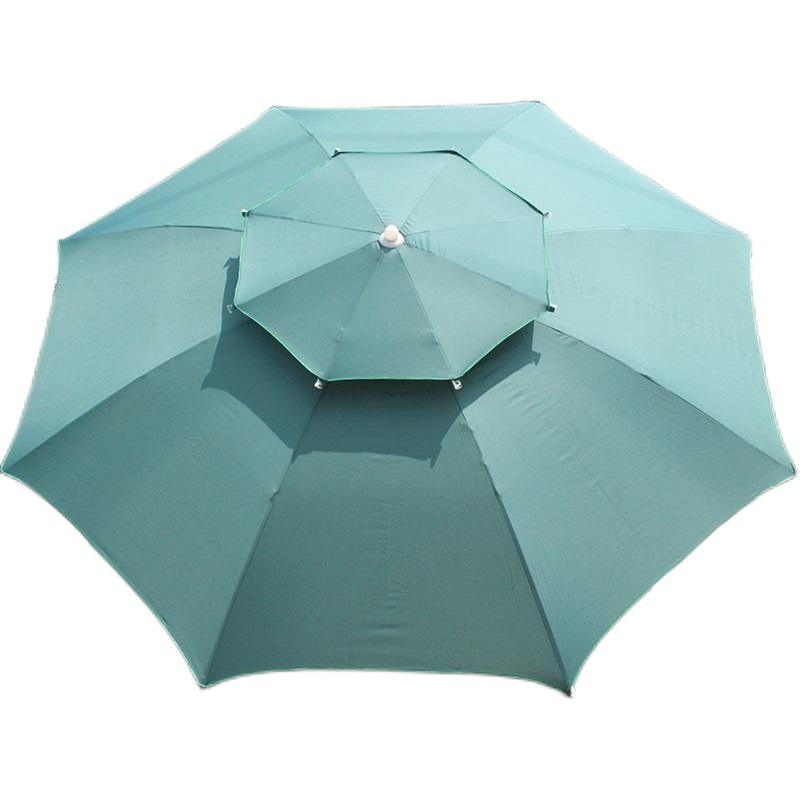 Outdoor Beach Sun Shade Waterproof Universal Adjustable Double Layer Pop Up Ice Carp Fishing Tent Umbrellas