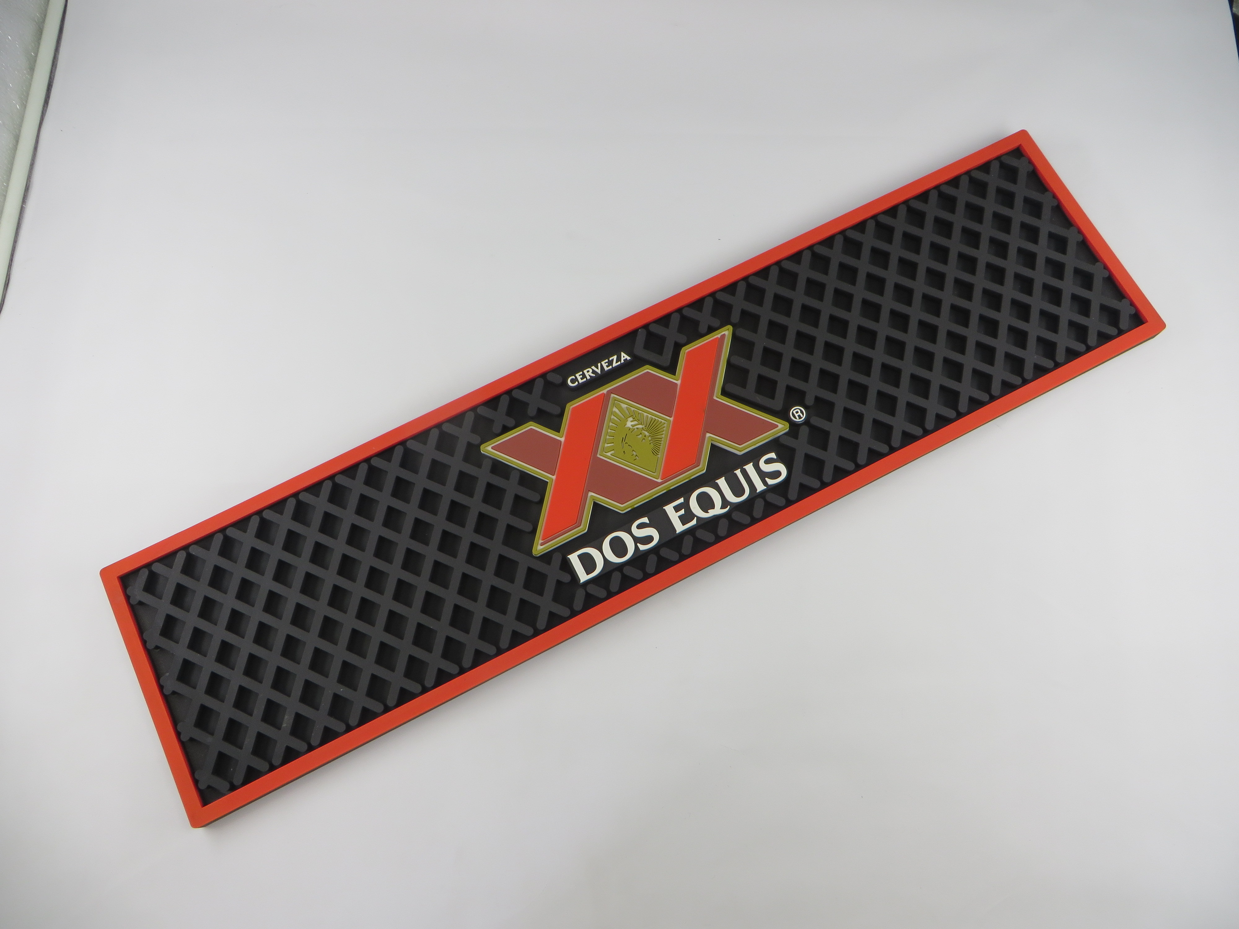 barware manufacturer promotion corona personalized wine custom rubber beer drip spill soft PVC bar runner mat with logo