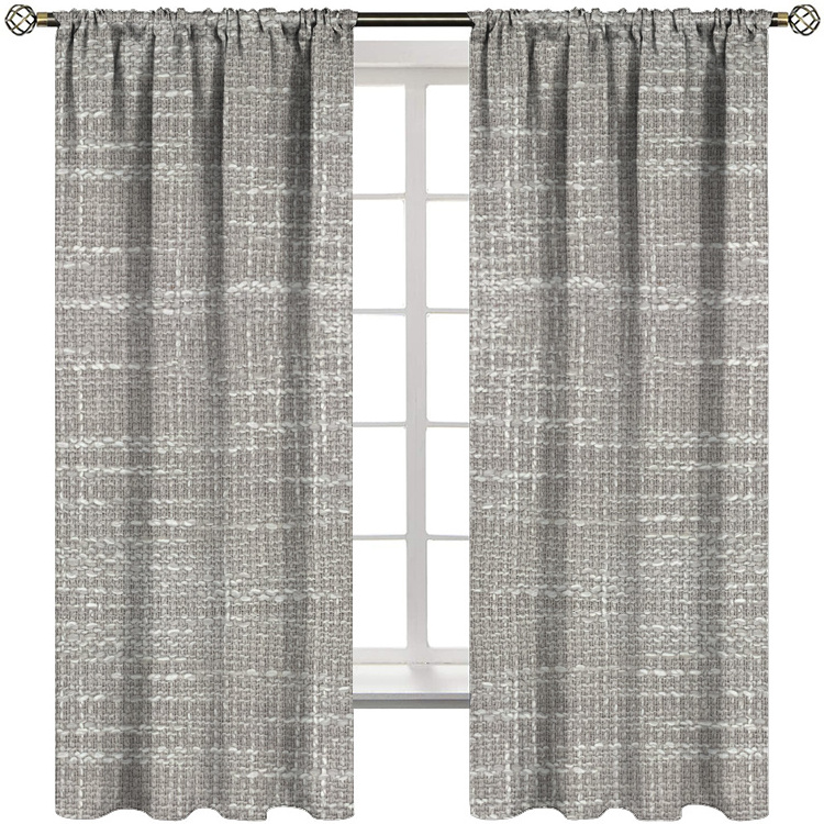 Luxury Classical Hotel Window Curtain Design With Dubai Style Hotel European Curtain Fabric Raw Material