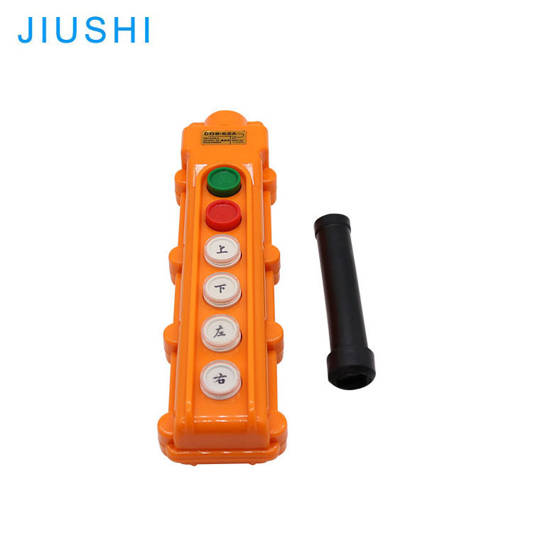 Kelly China Manufacture Waterproof Crane Switch Hoist Switch Pendant Control Push Button Switch COB-61A 62A 63A 64A