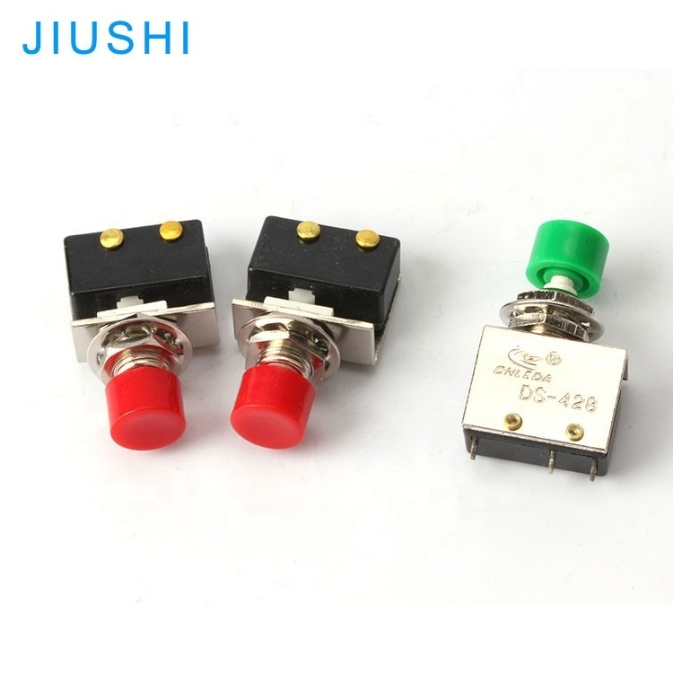 DS428 momentary 8mm push button switches 3 pins C 1NO 1NC micro switch