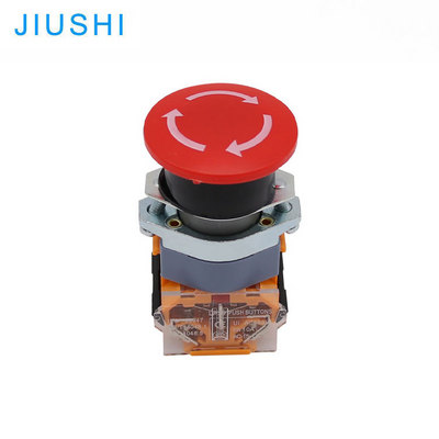 LA39-11ZS 22mm mushroom latching emergency stop push button switch 1NO 1NC