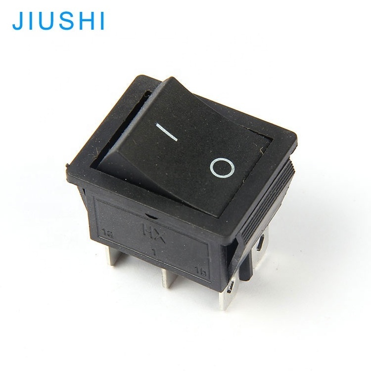 KCD4-202 rocker switch on off 6 pins power switch black power switch