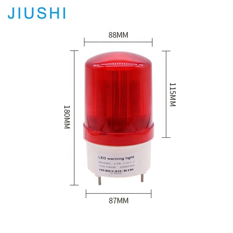 LTE-1101J flash rotating warning light warning light LED 220V