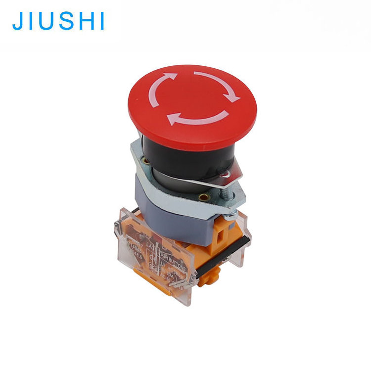 LA39-11ZS 22mm mushroom latching emergency stop push button switch 1NO 1NC