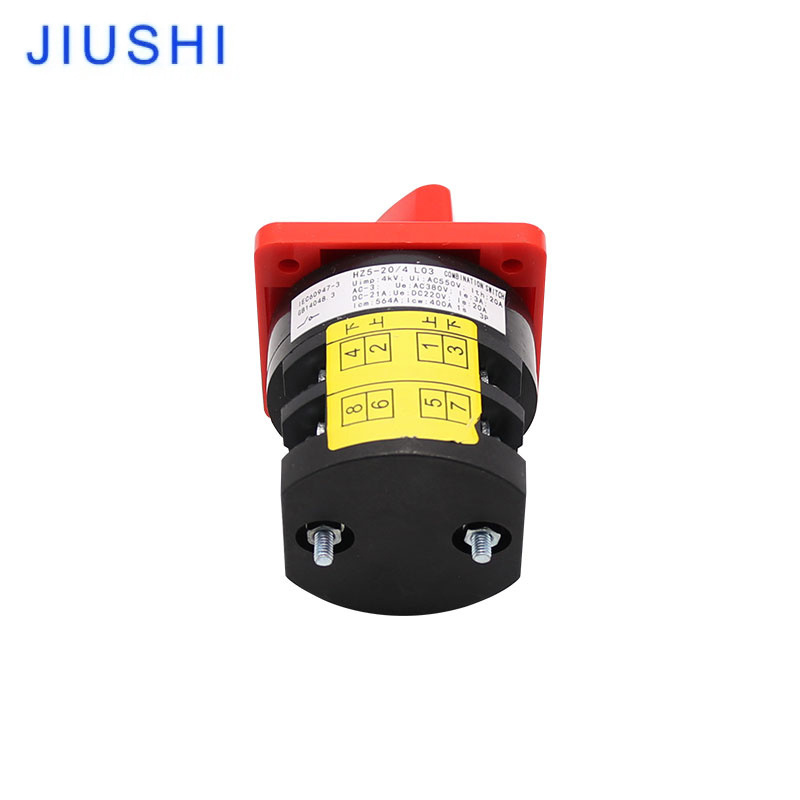 HZ5-20/4 L03 CAM switch changeover switch 2 positions 2 sections 20A 3 poles  3 phases forward-reverse motor control circuit