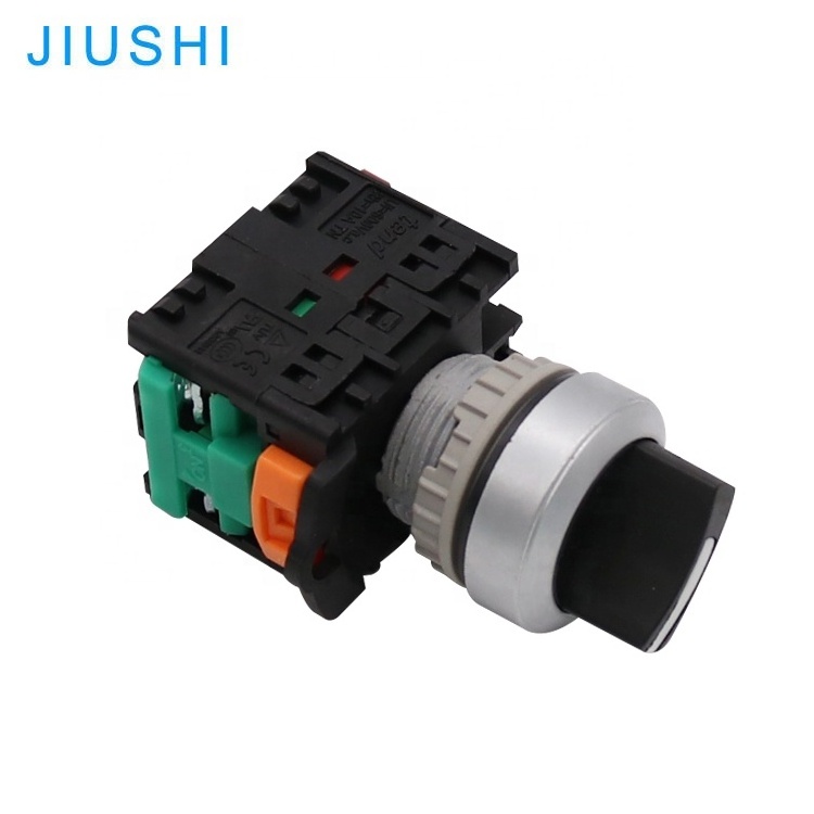 TN2SS-2 2 position push button switch selector rotary switch 22mm WATERPROOF on off switch 12V