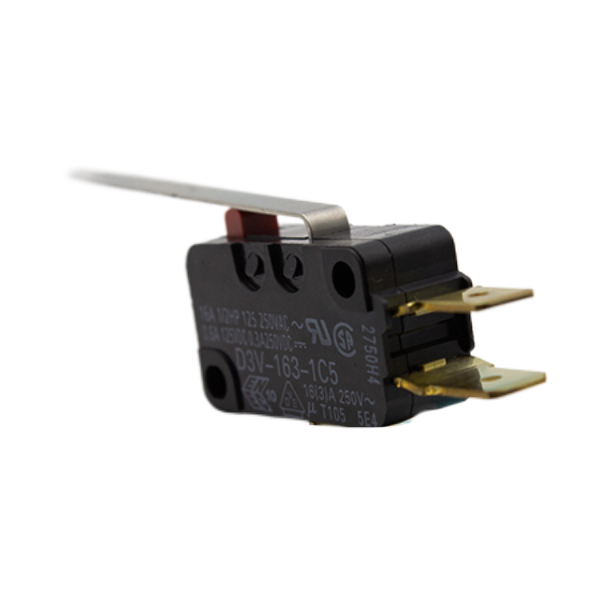 Om-ro-n Long Hinge Lever Micro Switch D3V-163-1C5 Tab Terminal Limit Switches