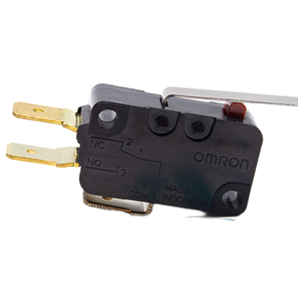 Om-ro-n Long Hinge Lever Micro Switch D3V-163-1C5 Tab Terminal Limit Switches