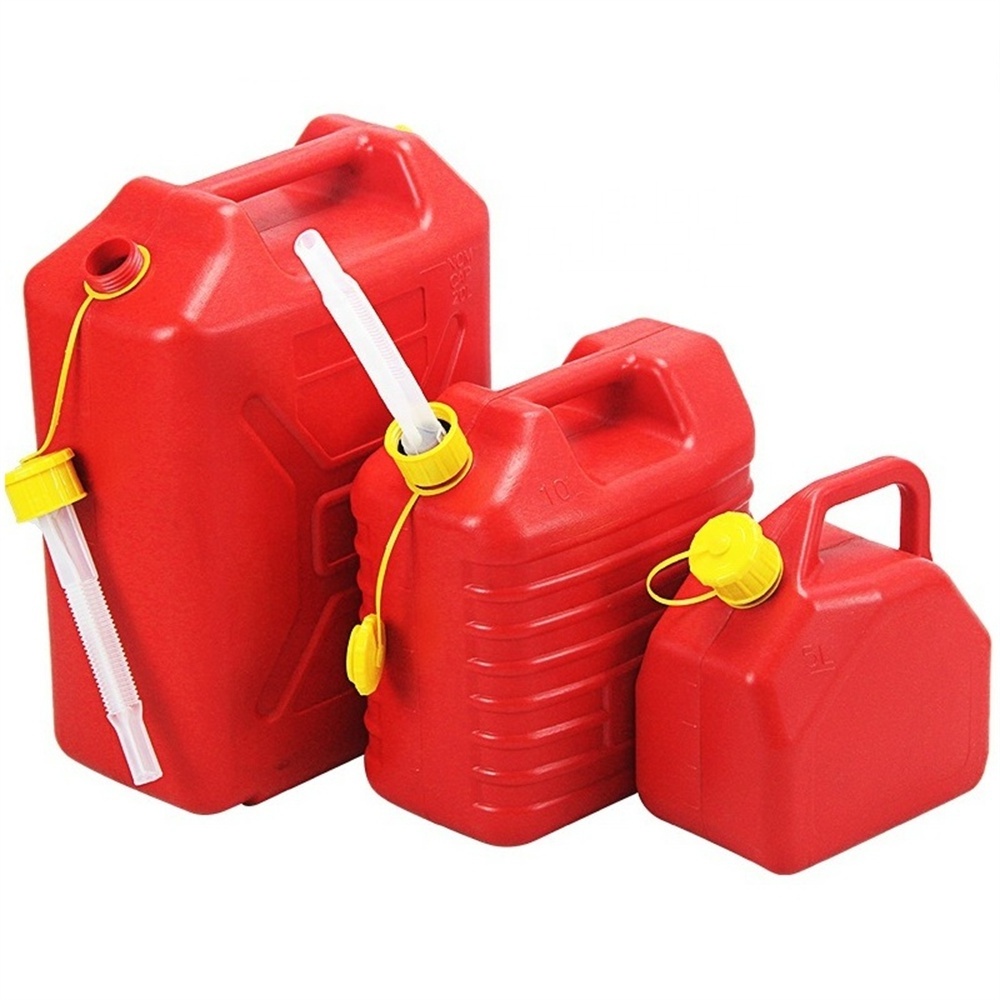 HDPE Plastic Water Wine Storage Petrol Drum 5L 10L 20 litre Car Spare Fuel Tank Drum Oil Gasoline Jerry Can