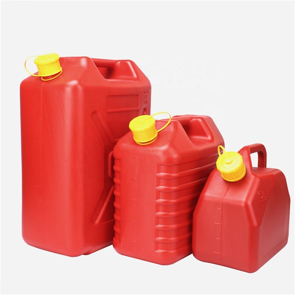 HDPE Plastic Water Wine Storage Petrol Drum 5L 10L 20 litre Car Spare Fuel Tank Drum Oil Gasoline Jerry Can