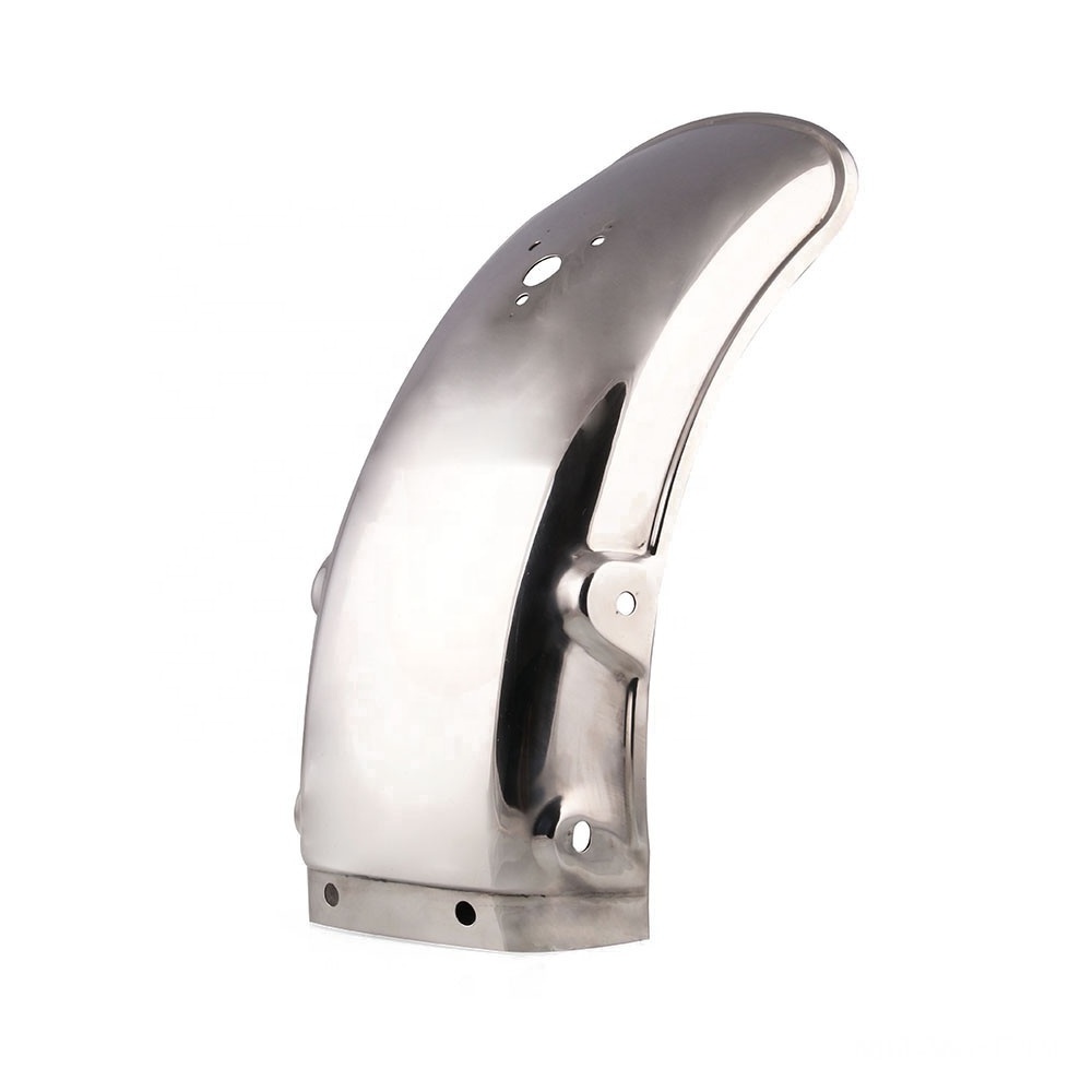 Stainless Steel Flares Mud Flaps Mudguard Splash Guard Motorcycle Rear Fender for Suzuki GN125/GN250