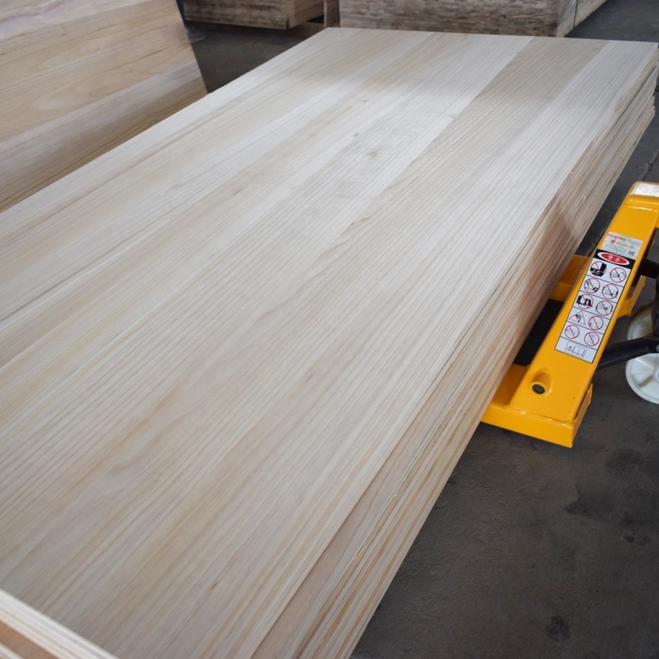 Lower price sawn timber paulownia wood laminated lumber