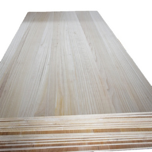 Buy wholesale Solid Wood Low Price Paulownia/pine Edge Glude Panels/timber and hot sale Furniture Board/paneling