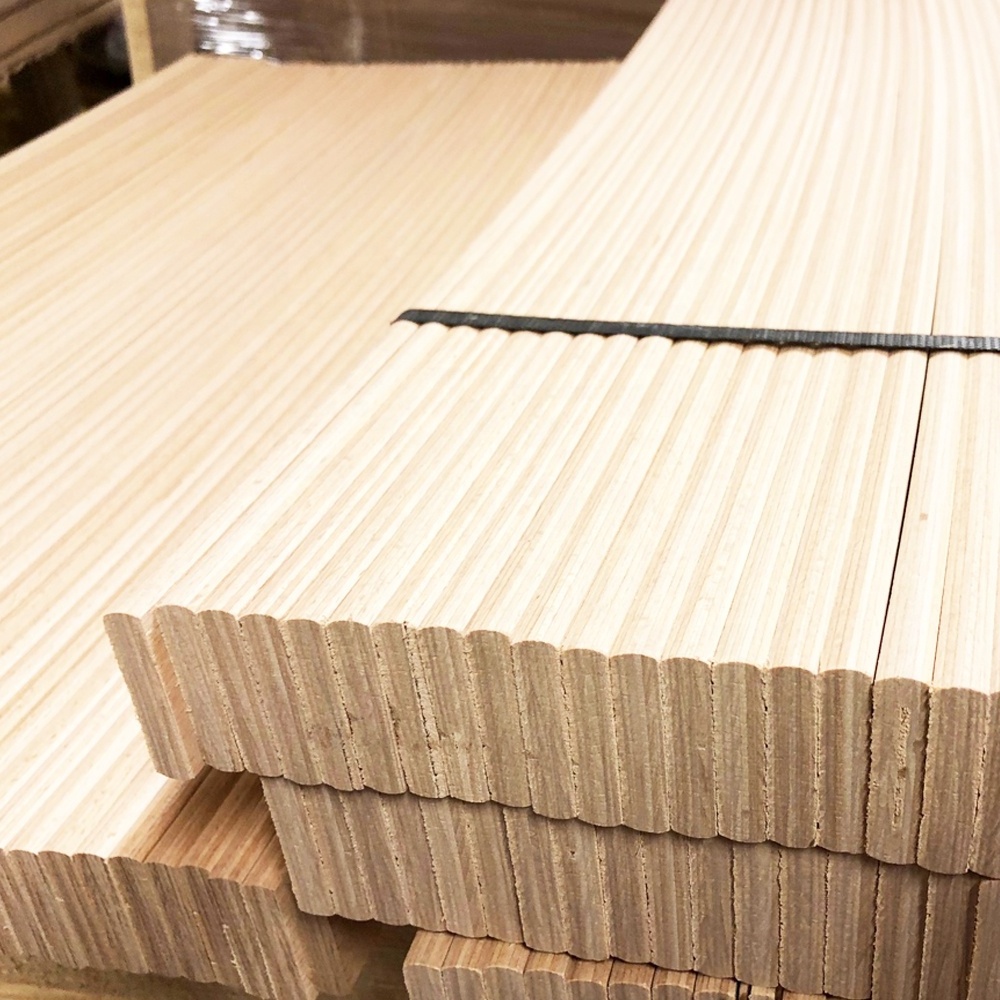 Wholesale Price Curved Poplar Plywood Bed Slats