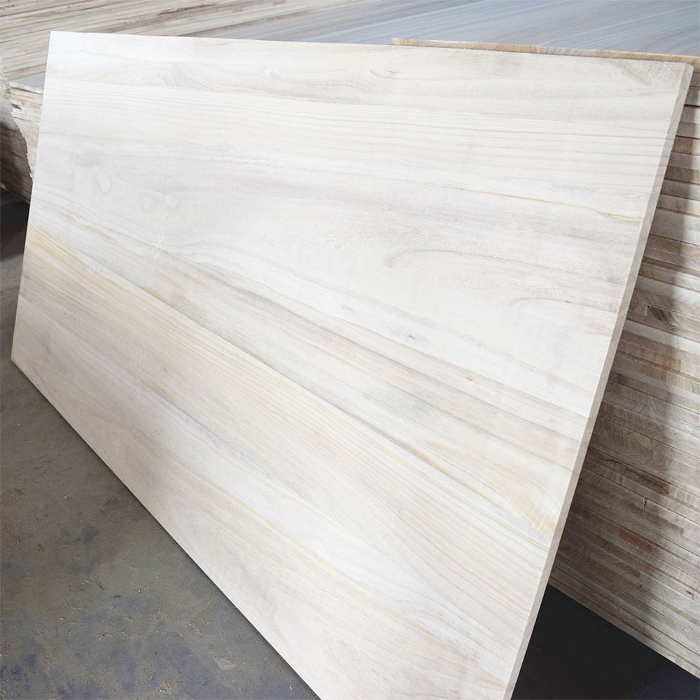 Paulownia Solid Wood Edge Glued Boards For Coffin