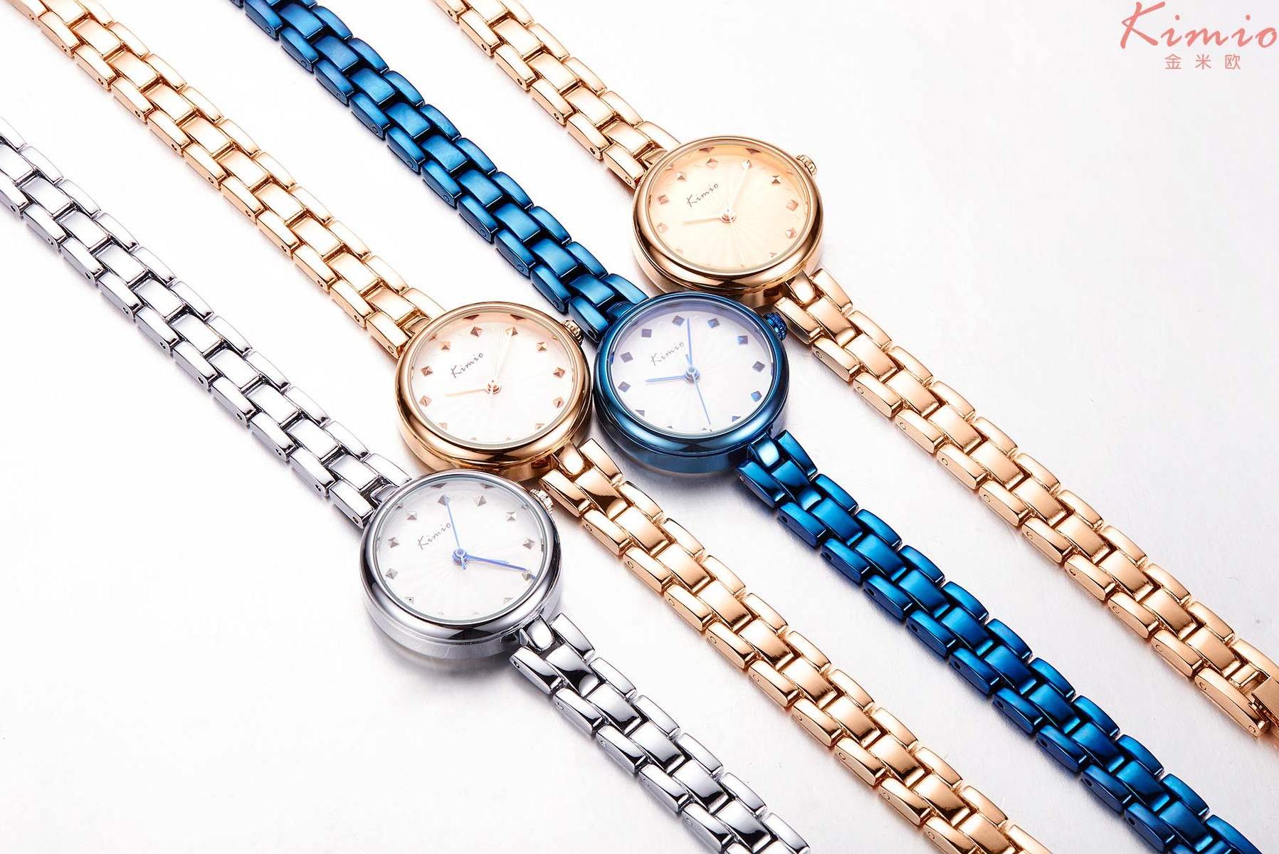 Fashion alloy ladies watch japan movement quartz watch wrist blue watch women