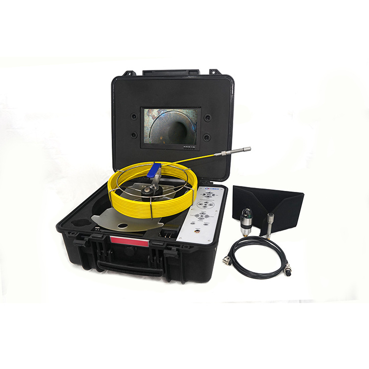 Underground 512hz pipe locator receiver sonde sewer drain pipe inspection push rod camera