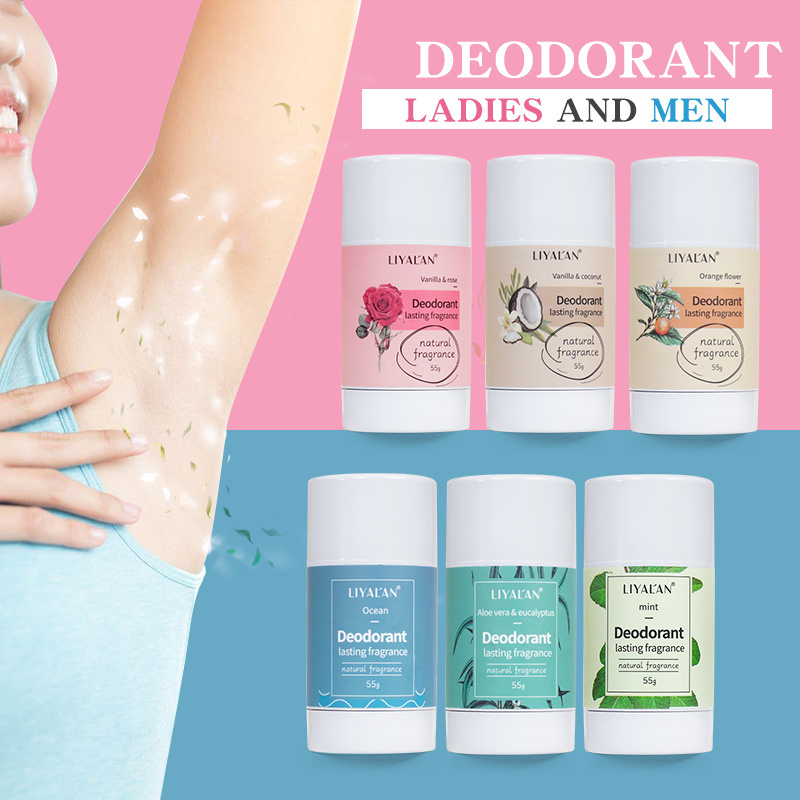 Private Label Natural Organic Alum Stick Desodorante Aluminum Free Antiperspirant Body Deodorant