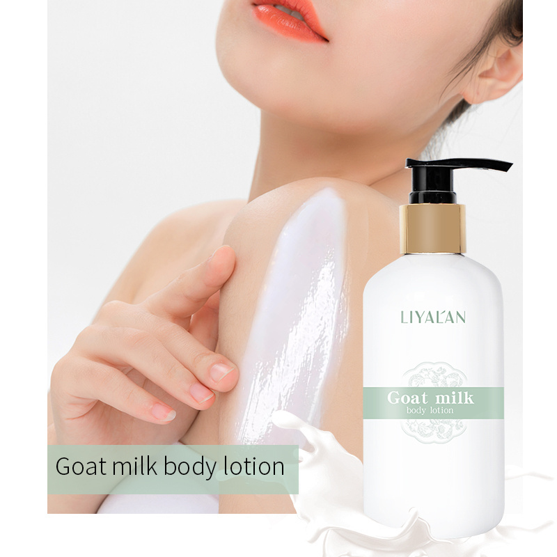 Private Label OEM ODM Moisturizing Soothing Skin Whitening Body Lotion Goat Milk