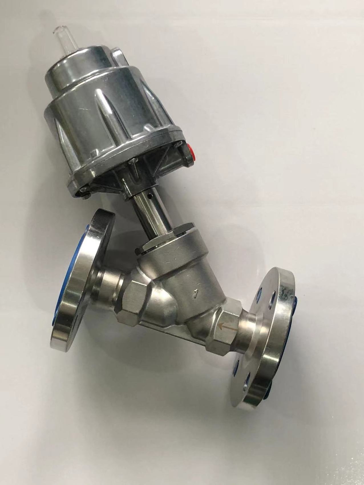 Ball valves Actuator Angle Seat Valve Air Actuated Female Thread Stainless Steel Pneumatic Steam Valve