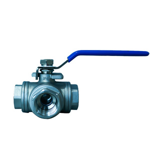 JTAIV Chinese Manufacturer wholesale custom L type T type 3 three way 1/4" 1/2 inch small ball valve