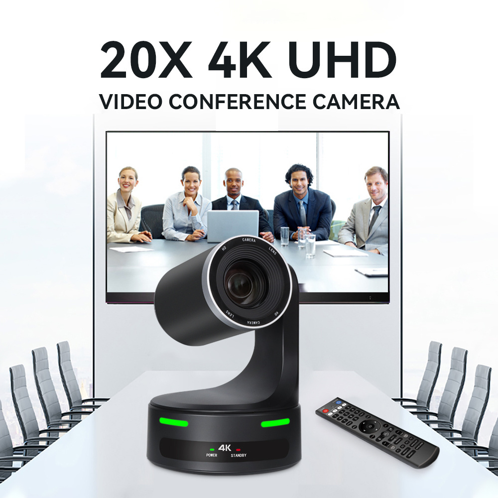 tv studio equipment broadcast HDMI SDI IP 20x optical zoom ptz camera USB3.0 poe ndi video conference camera