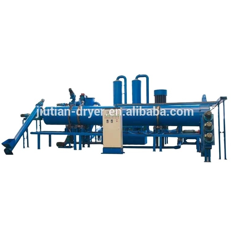 Continuous Rotary Sawdust Biomass Carbonization Furnace Charcoal Making Machine