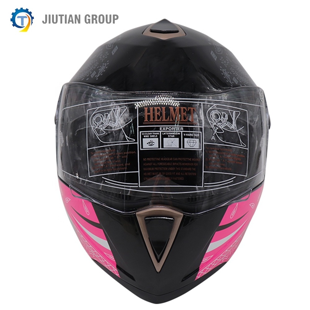 Motorcycle Women Pink Helmet